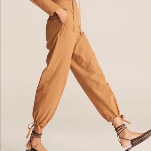 NWT Rebecca Taylor Women's Tie Cuff Balloon Pants size 2